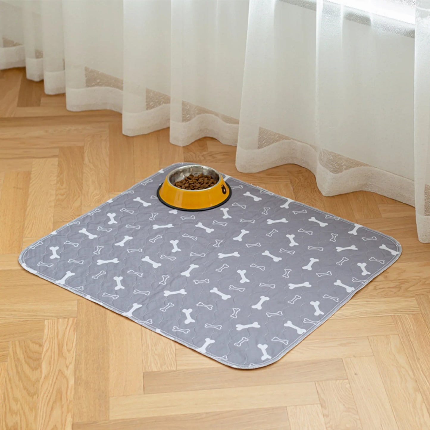 Ultra-Absorbent Dog Training Pads, Leak-Proof 5-Layer Quilted Puppy Pee Pads with Quick-Dry Surface & Odor Neutralizer, Standard Size